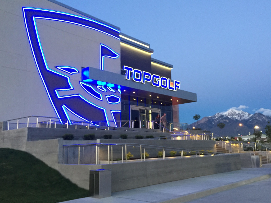 Topgolf Salt Lake City exterior
